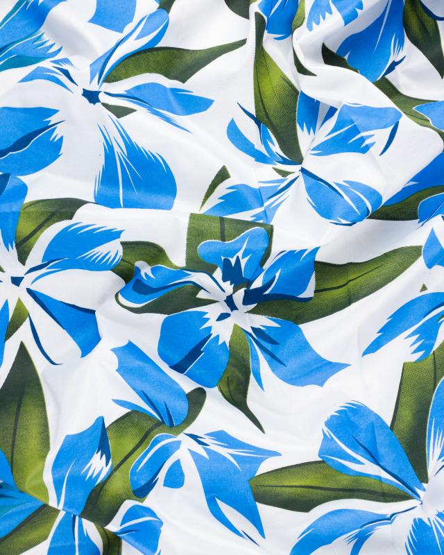 Polynesian fabric MATAMUA Blue - Tissushop